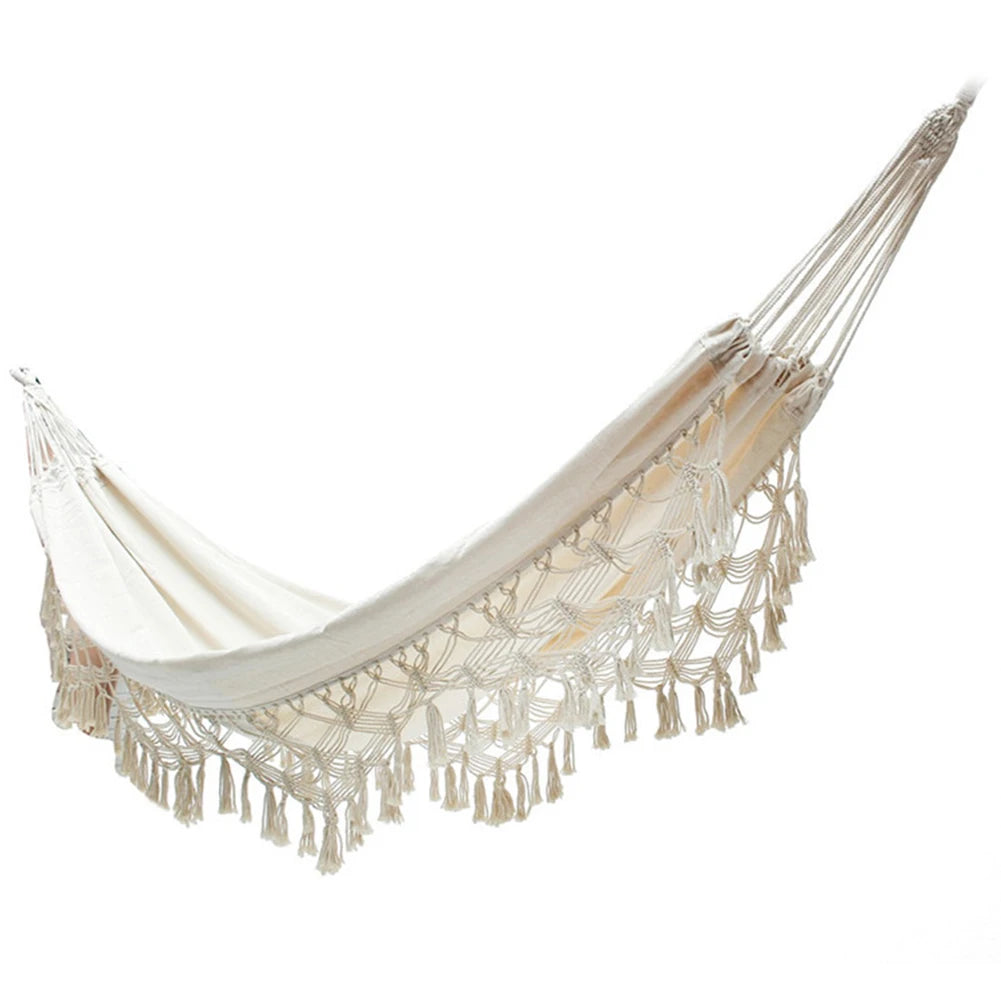 Earthly Ello Hammock with Tassels