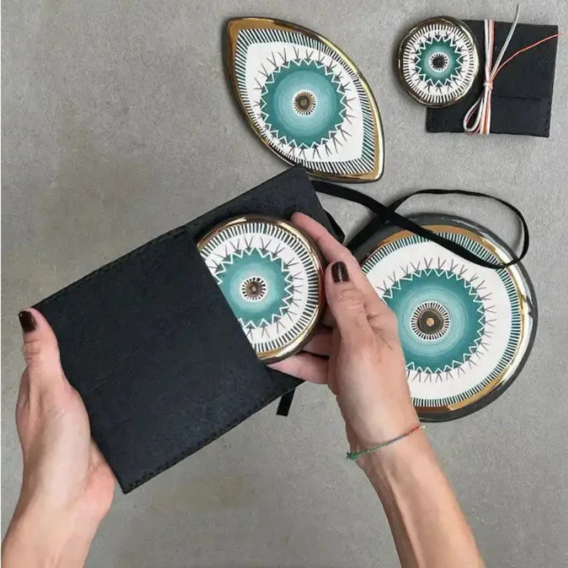 Earthly Ello Beautiful Evil Eye Hanging Wall Decor