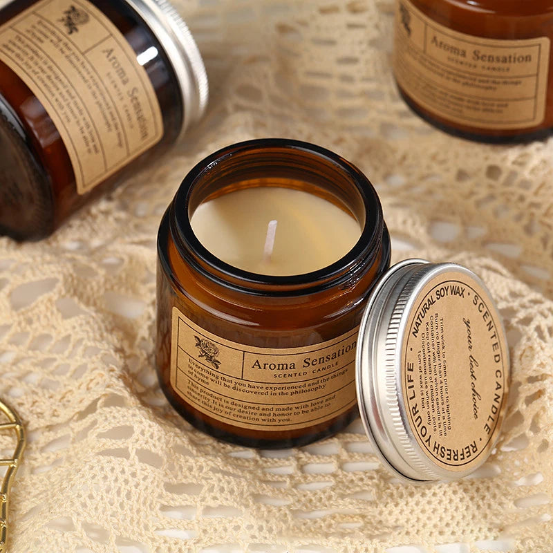 Earthly Ello Aromatherapy Soybean Candles