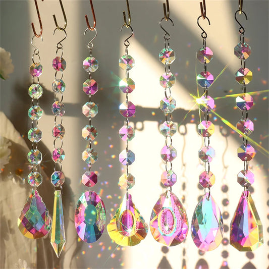 Earthly Ello Hanging Crystal Suncatcher