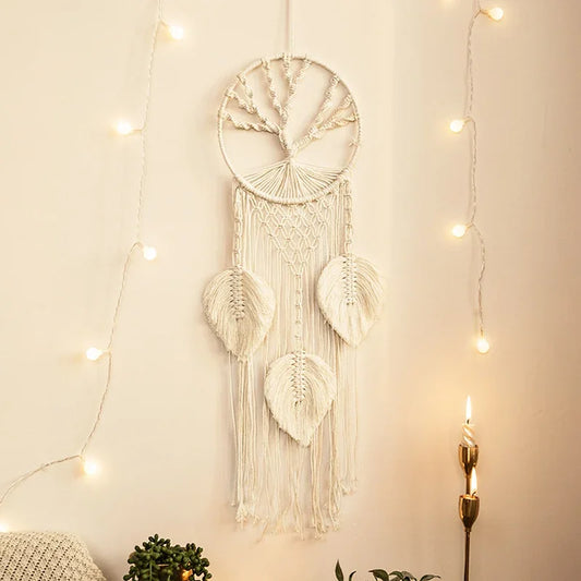 Earthly Ello Large Handmade Macrame Dream Catchers