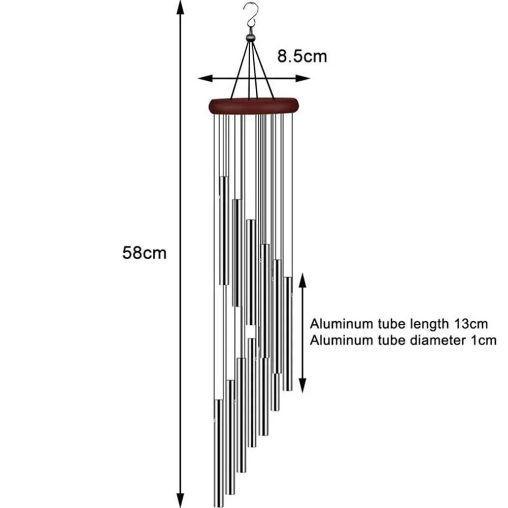 Earthly Ello Large Wind Chimes