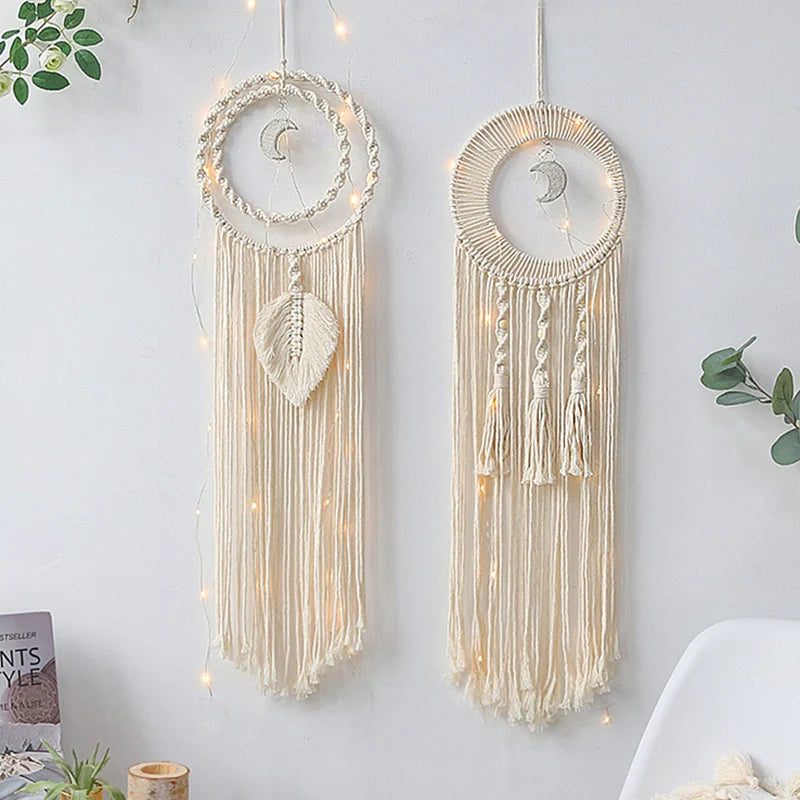 Earthly Ello Large Handmade Macrame Dream Catchers