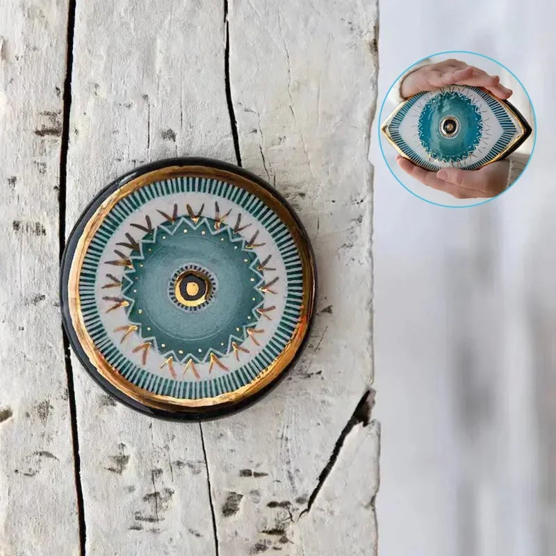 Earthly Ello Beautiful Evil Eye Hanging Wall Decor