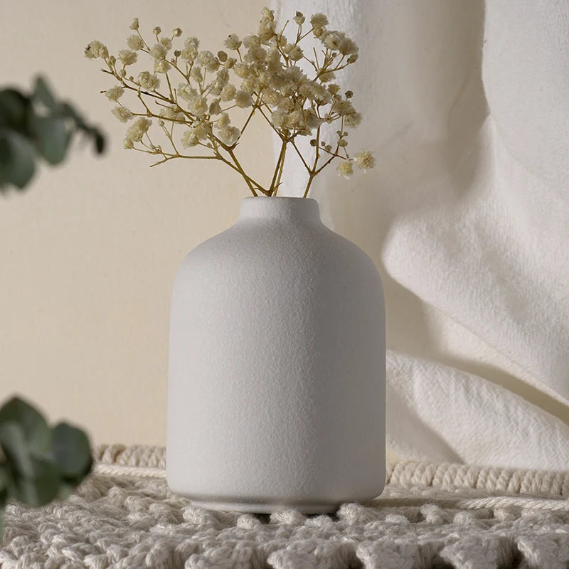 Earthly Ello Ceramic Vase Home Decor