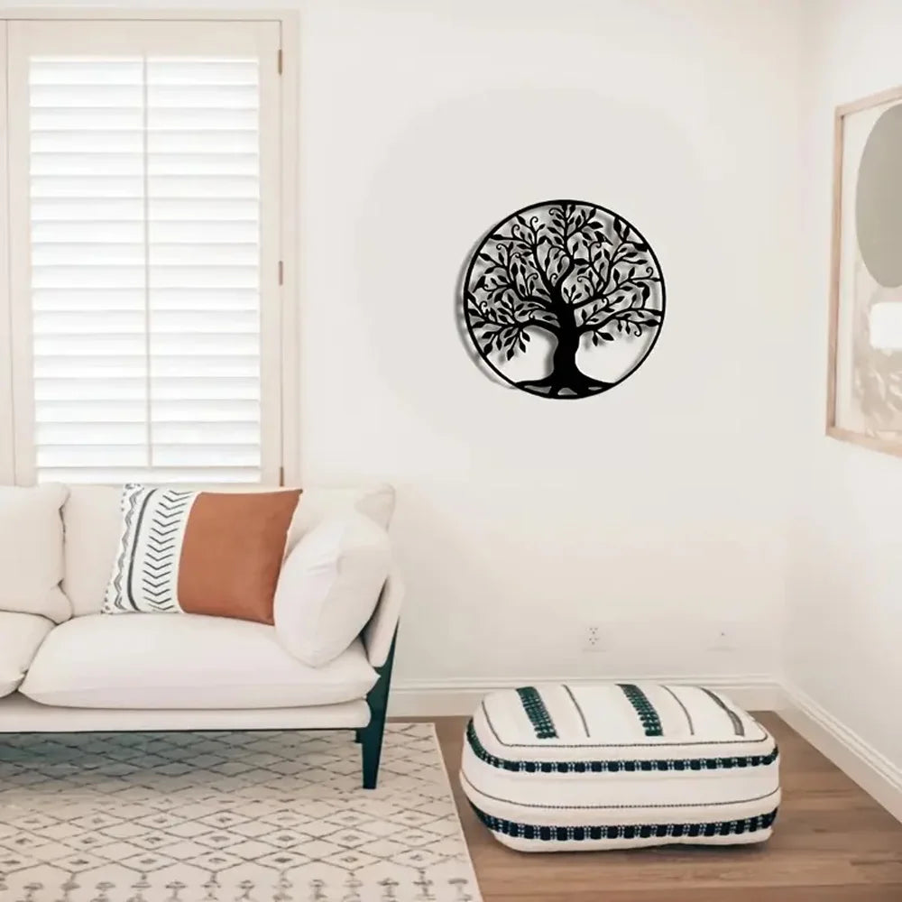 Earthly Ello Tree of Life Metal Wall Decor